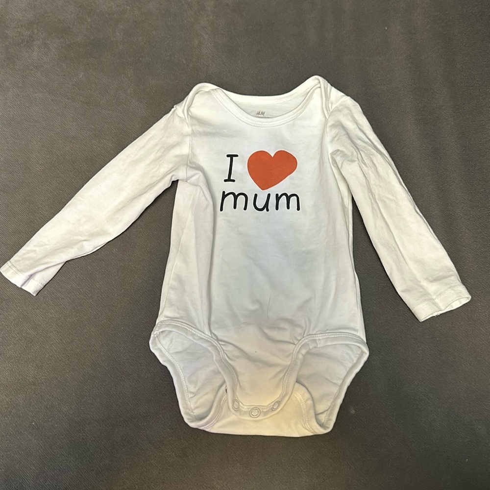 H&M long sleeve onesie